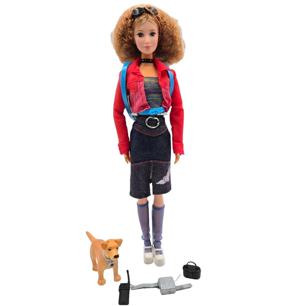 Barbie Doll Mystery Squad Surveillance Specialist Kenzie Dog HTF 2002 Mattel